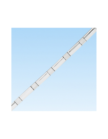 925 gerhodineerde Fantasie Armband 19CM - 15152