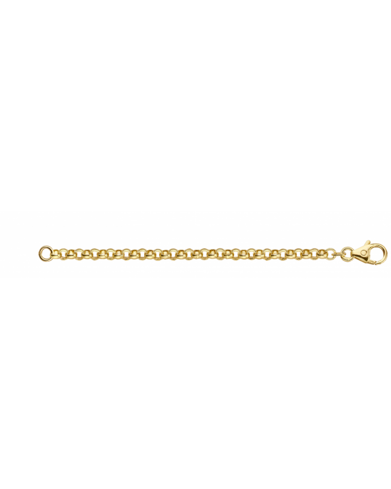 Fjory 4mm Jasseron Armband19cm - 16424 Fjory 4mm Jasseron Armband19cm - 16424