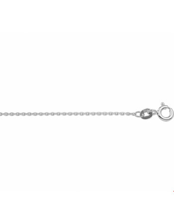 Witgouden Anker Collier 1,1 mm - 13466 Witgouden Anker Collier 1,1 mm - 13466