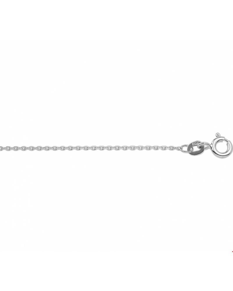 Witgouden Anker Collier 1,1 mm - 13466 Witgouden Anker Collier 1,1 mm - 13466