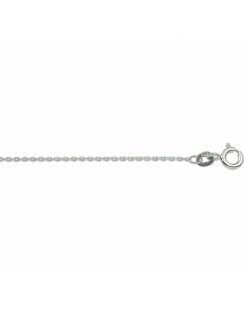 Witgouden Anker Collier 1,1 mm - 13466 Witgouden Anker Collier 1,1 mm - 13466