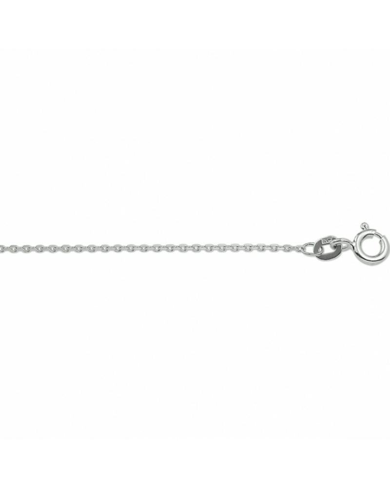 Witgouden Anker Collier 1,1 mm - 13466 Witgouden Anker Collier 1,1 mm - 13466