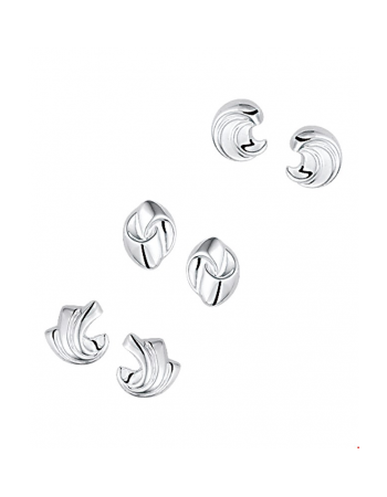 Oorknoppen assortiment met zirkonia - 10707