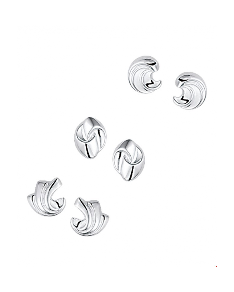Oorknoppen assortiment met zirkonia - 10709