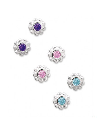 Oorknoppen zirkonia assortiment - 13572