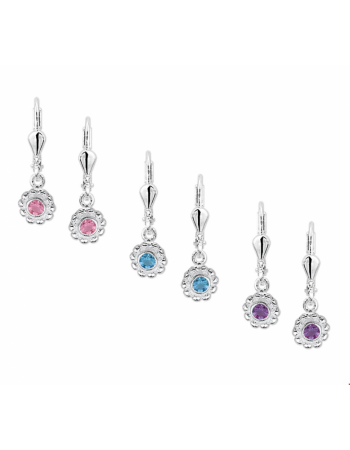 Oorhangers strass  brisur haak - 13571