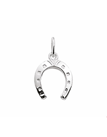 Zilveren hanger hoefijzer - 16488