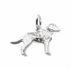 Zilveren Hanger labrador - 15110