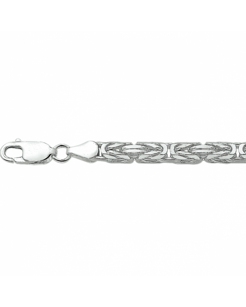 Zilveren konnings collier 4,0 mm 50cm - 17273 Zilveren konnings collier 4,0 mm 50cm - 17273
