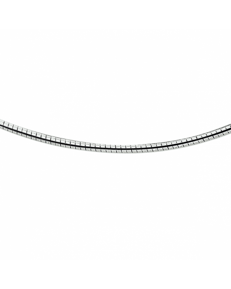 zilveren collier omega rond 2,25 mm - 16069 zilveren collier omega rond 2,25 mm - 16069