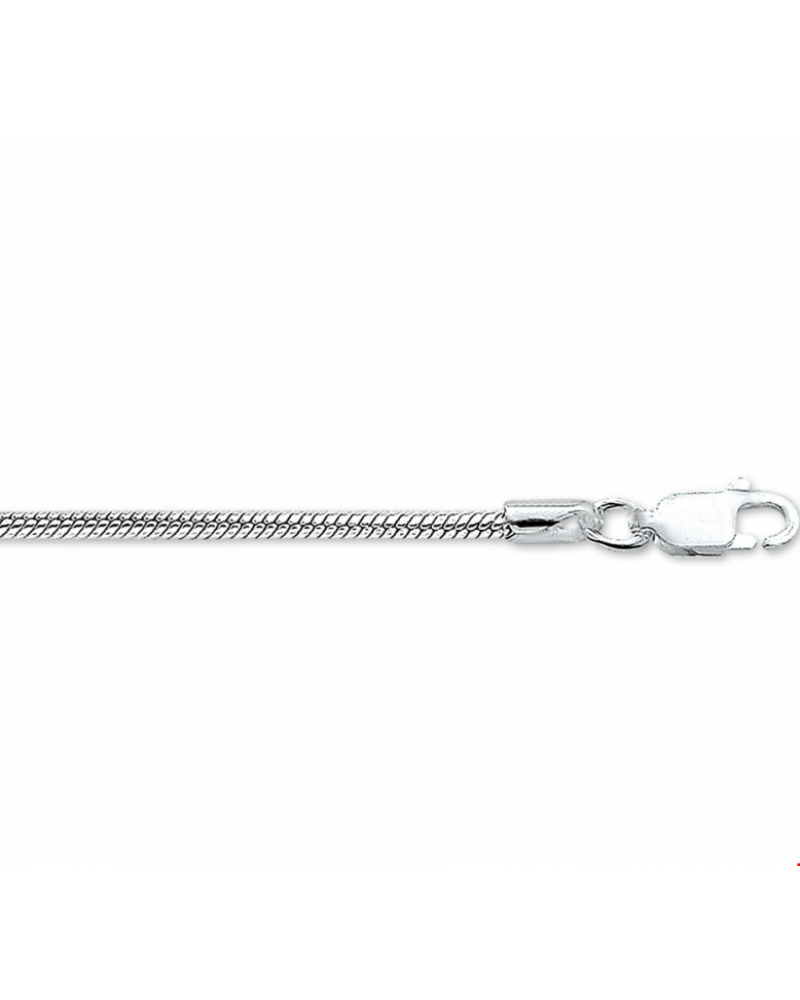 ZilverenCollier slang rond 2,0 mm - 15056