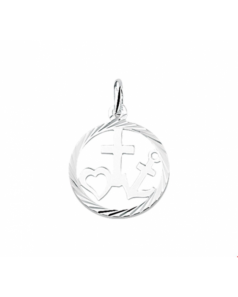 Hanger geloof, hoop en liefde gediamanteerd - 13431