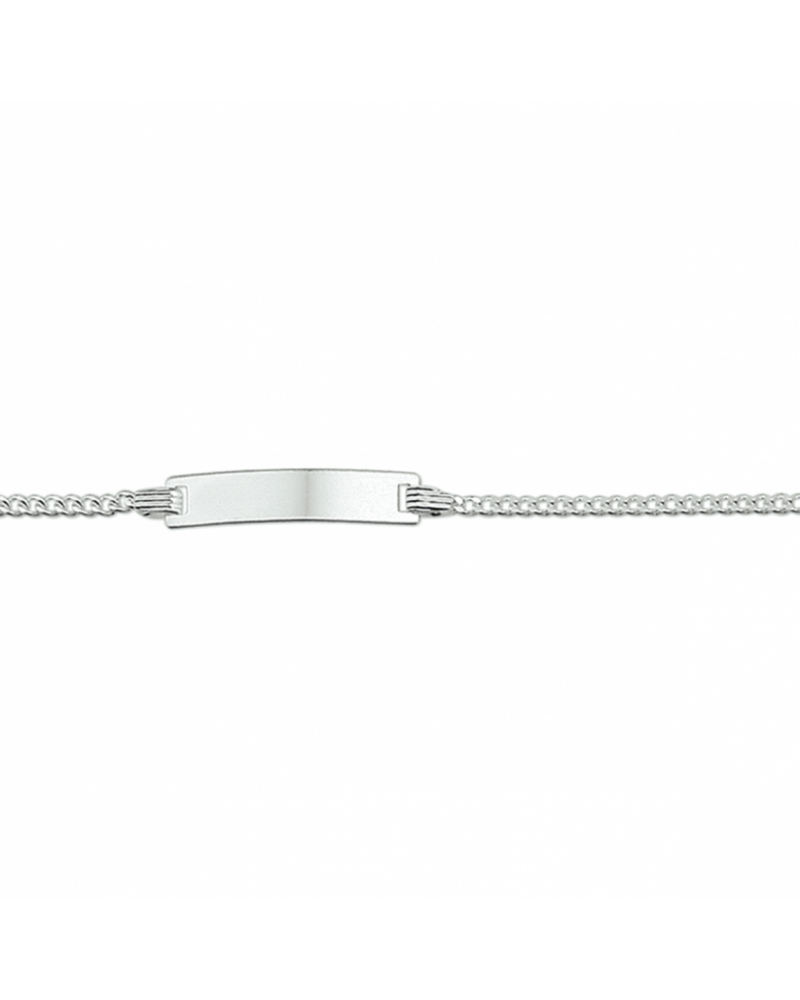 graveerarmband gourmette plaat 4,2 mm - 15746 graveerarmband gourmette plaat 4,2 mm - 15746