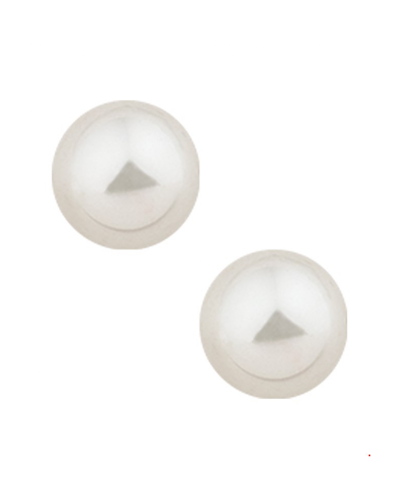 Oorknoppen synth. parel 7mm - 10584 Oorknoppen synth. parel 7mm - 10584