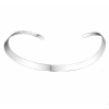 Zilveren collier spang - 16544