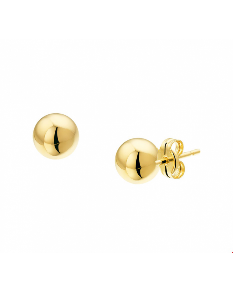 Bicolor Creolen met 0.32 crt Briljant - 10385 Bicolor Creolen met 0.32 crt Briljant - 10385