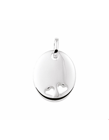 Graveerhanger gestanste hartjes - 13442