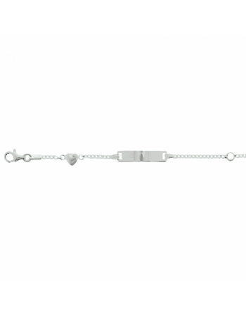 graveerarmband hart plaat 4,2 mm - 15744 graveerarmband hart plaat 4,2 mm - 15744