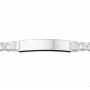 Graveerarmband Fantasie plaat 10 mm 21 cm - 10582