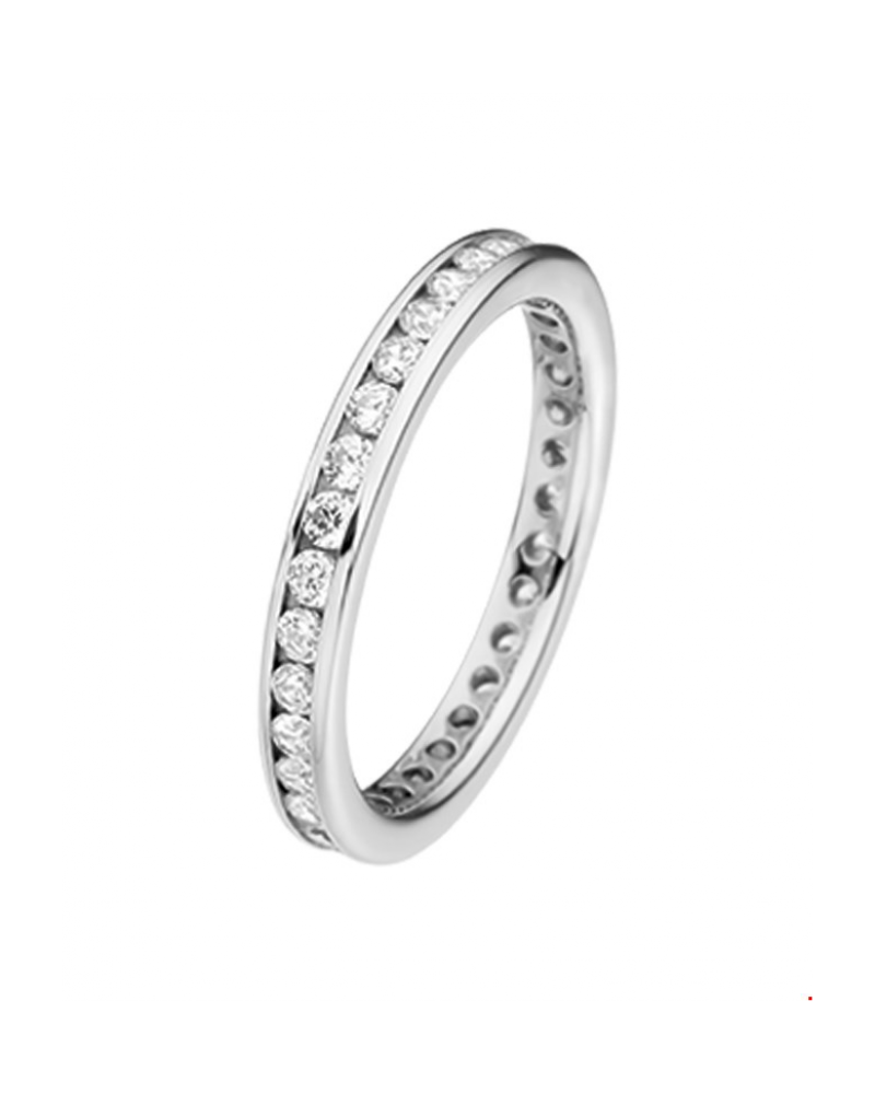 Ring zirkonia gerhodineerd - 10622