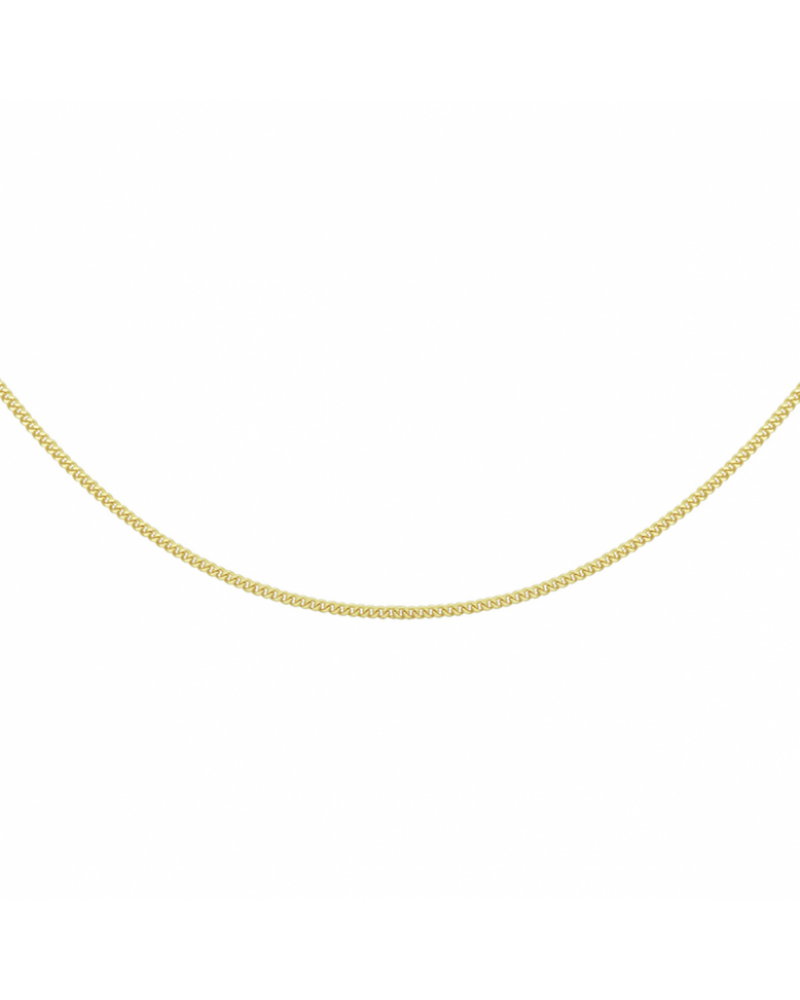 14 krt geelgouden Collier gourmet 1,2 mm - 14149 14 krt geelgouden Collier gourmet 1,2 mm - 14149