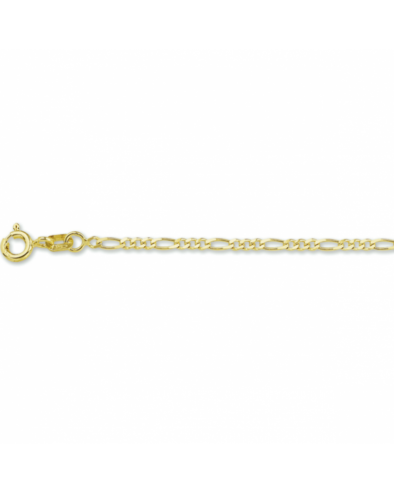 14 krt gouden figaro 1,8 mm collier - 16921 14 krt gouden figaro 1,8 mm collier - 16921