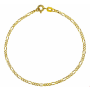14 krt armband figaro 1,8 mm - 17675 14 krt armband figaro 1,8 mm - 17675