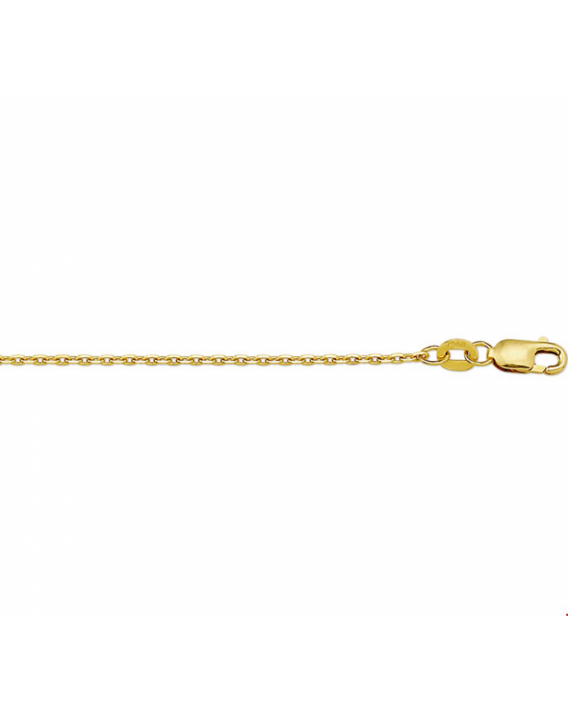 Collier anker gediamanteerd 1,3 mm 50 cm - 14972