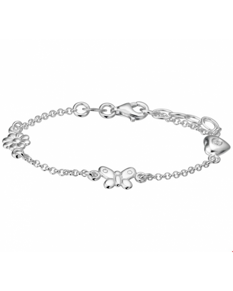 Armband diverse bedels 13 + 2 cm - 10570 Armband diverse bedels 13 + 2 cm - 10570