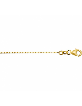 14 krt geelgouden Collier venetiaans 1,1 mm - 14903