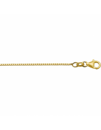 14 krt geelgouden Collier venetiaans 1,1 mm - 14903