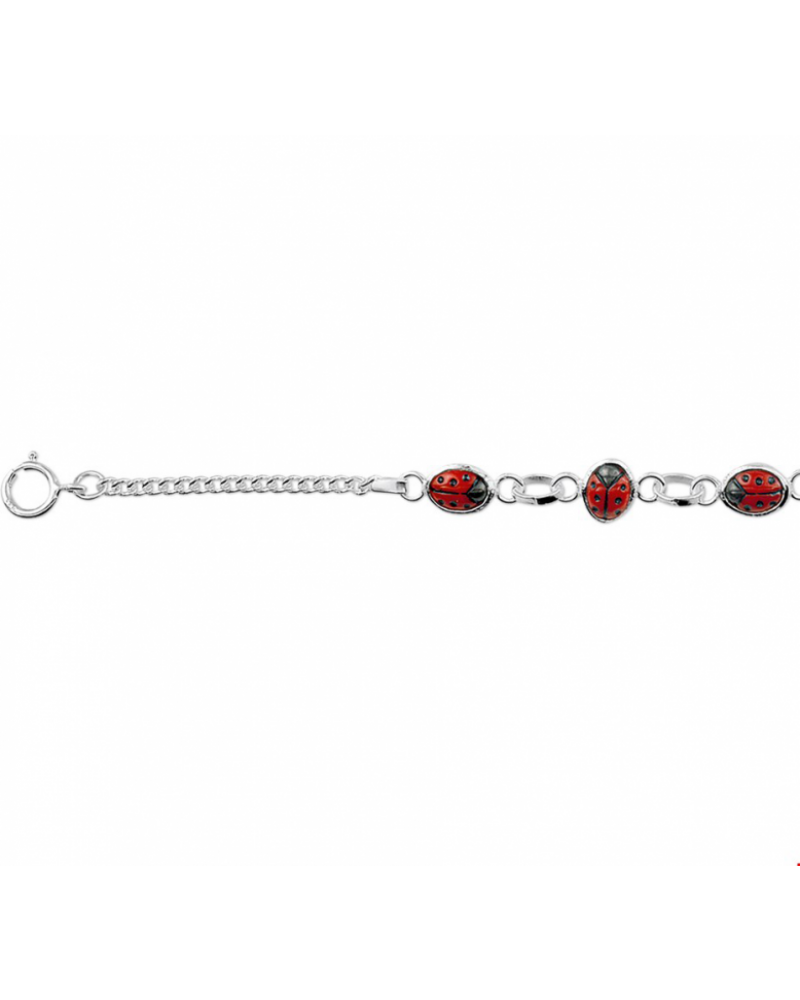 Armband lieveheersbeestje 13 - 15 cm - 10556 Armband lieveheersbeestje 13 - 15 cm - 10556