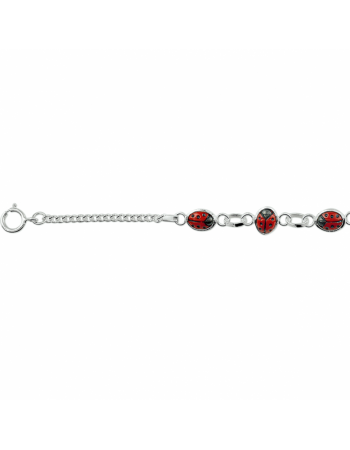 Armband lieveheersbeestje 13 - 15 cm - 10556 Armband lieveheersbeestje 13 - 15 cm - 10556