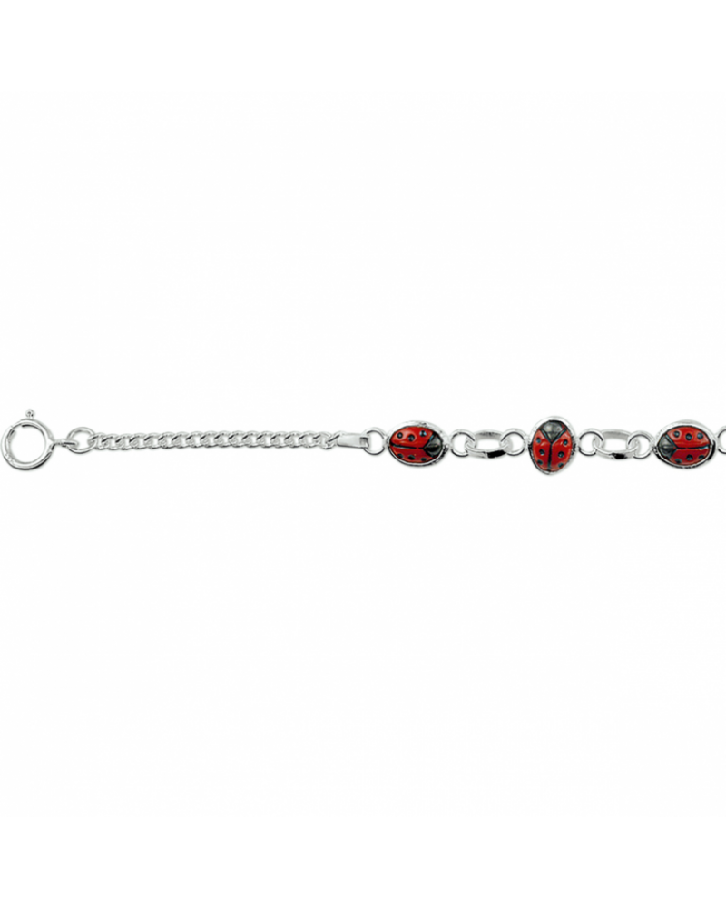 Armband lieveheersbeestje 13 - 15 cm - 10556 Armband lieveheersbeestje 13 - 15 cm - 10556