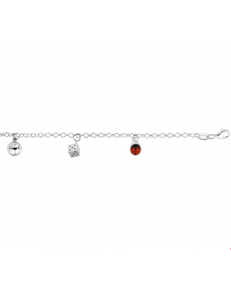 Armband Eikeltjes bedels 15 cm - 10567 Armband Eikeltjes bedels 15 cm - 10567