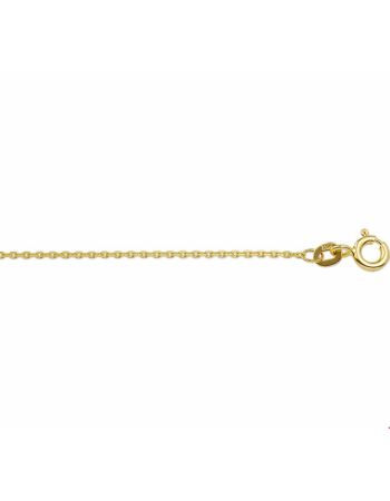 14krt collier anker gediamanteerd 1,1 mm 42cm - 16011 14krt collier anker gediamanteerd 1,1 mm 42cm - 16011