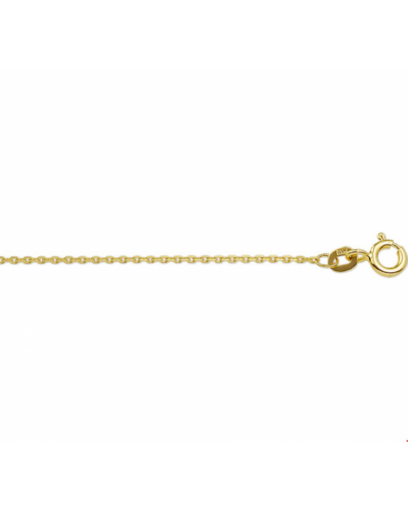 14krt collier anker gediamanteerd 1,1 mm 42cm - 16011 14krt collier anker gediamanteerd 1,1 mm 42cm - 16011