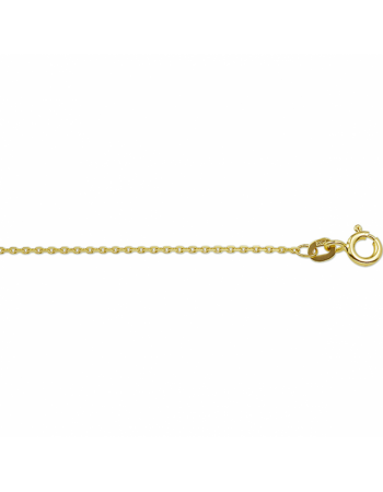 Collier anker gediamanteerd 1,1 mm 50 cm - 14973