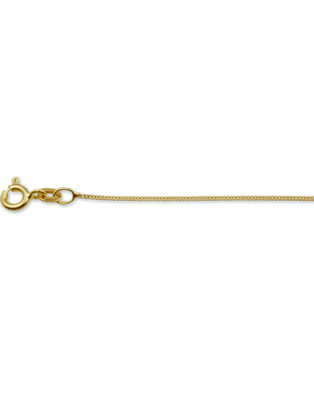 14 krt geelgouden Collier gourmet 0,8 mm - 10311