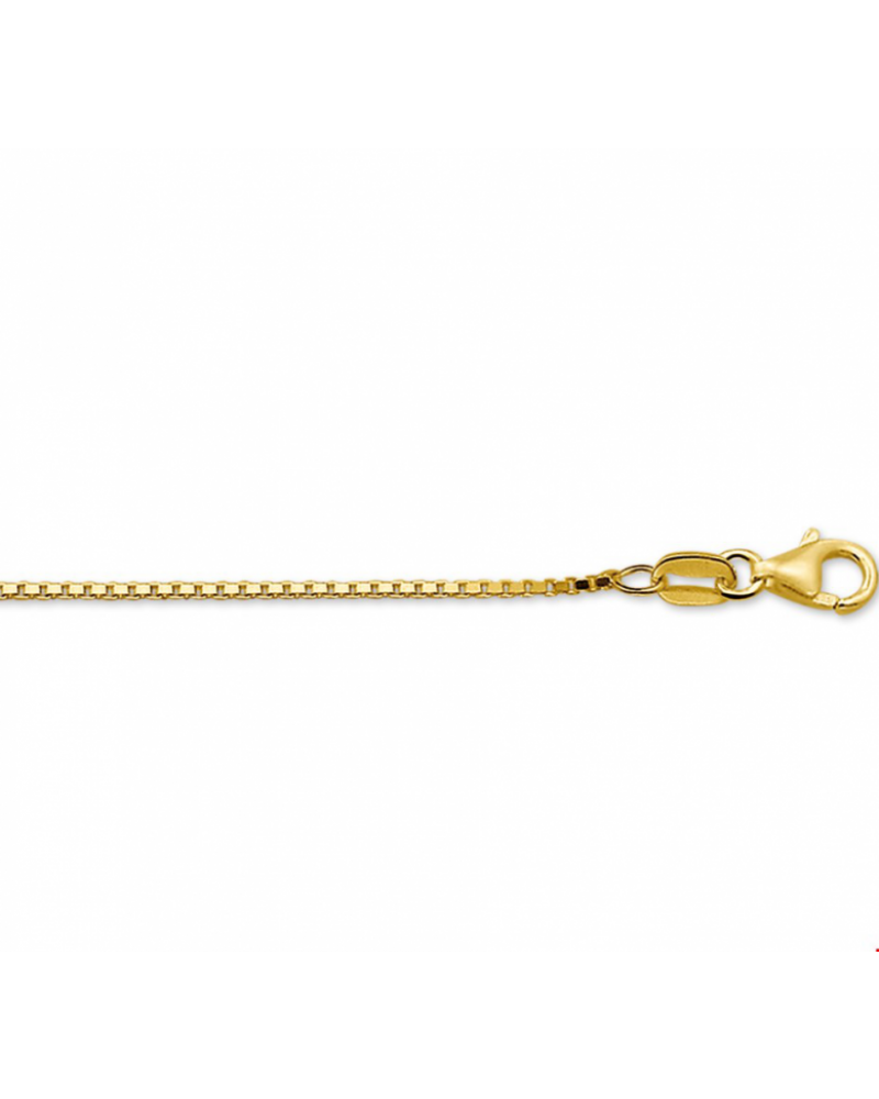 14 krt geelgouden Collier venetiaans 1,3 mm - 14148