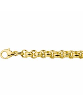 Armband jasseron 6,3 mm 19 cm - 10461 Armband jasseron 6,3 mm 19 cm - 10461