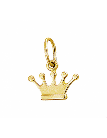 14 krt geelgouden hanger kroon - 16383 14 krt geelgouden hanger kroon - 16383