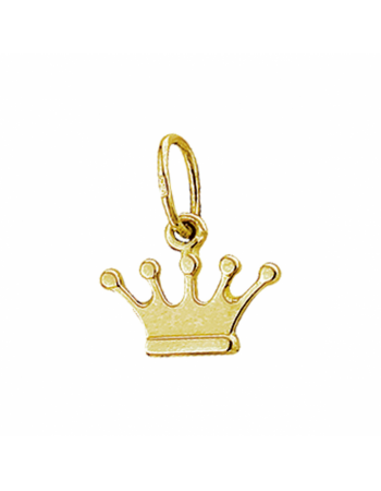 14 krt geelgouden hanger kroon - 16383 14 krt geelgouden hanger kroon - 16383