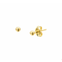 14 krt gouden Oorknoppen bol 2.5mm - 10406 14 krt gouden Oorknoppen bol 2.5mm - 10406