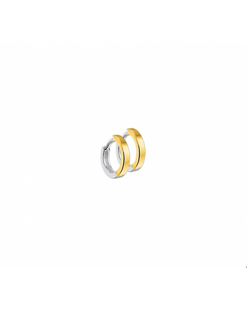 Klapoorringen 1,5 mm vlak Bicolor - 13204 Klapoorringen 1,5 mm vlak Bicolor - 13204