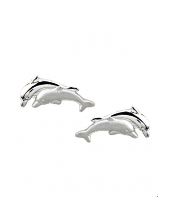 Oorknoppen dolfijn poli/mat - 13549