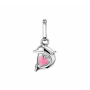 Hanger hart en dolfijn - 10786