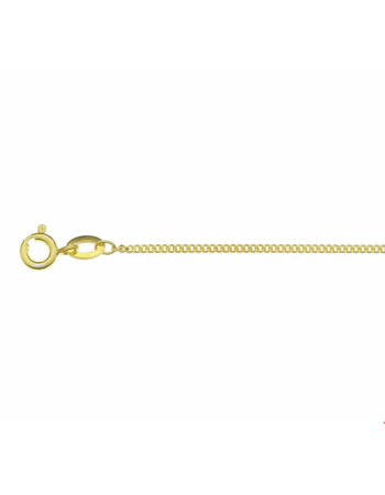 Collier gourmet 1,2 mm 42cm verguld - 14520