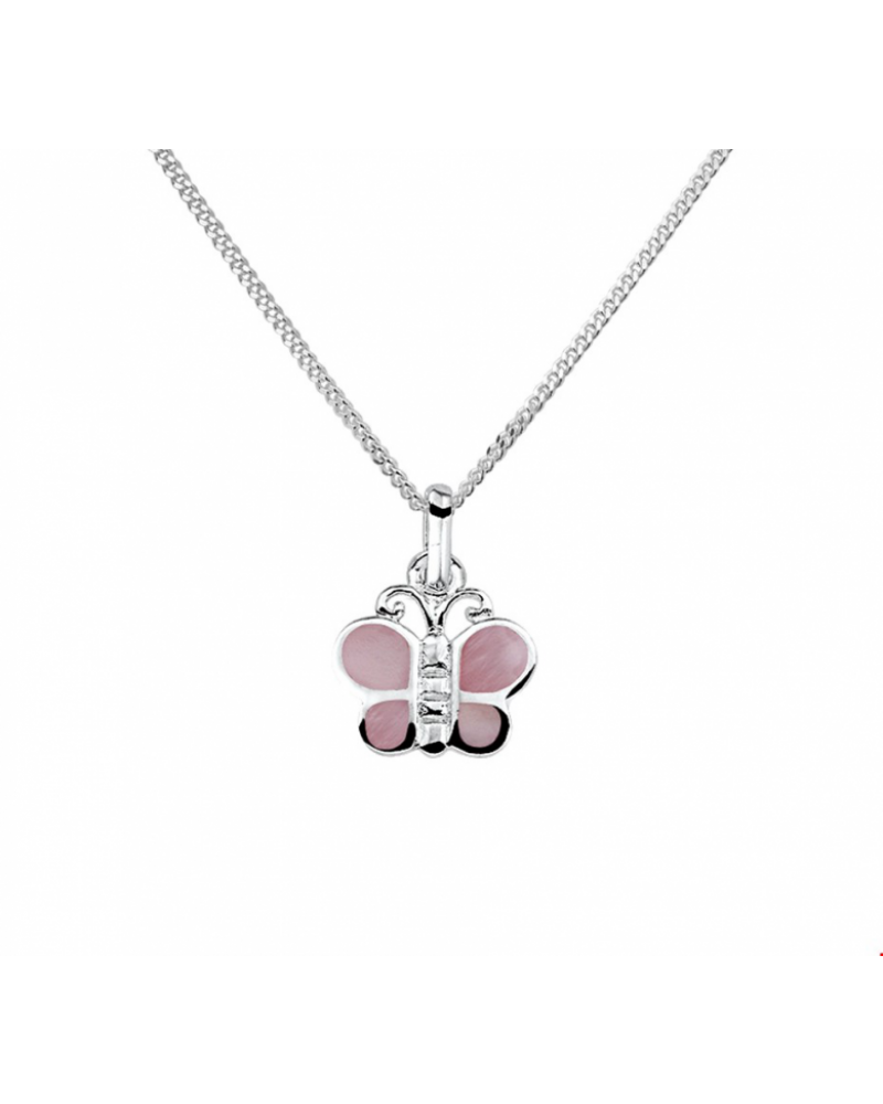 Collier vlinder 36 + 4 cm - 13543