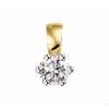 Solitair hanger diamant 0.10ct H SI - 10363